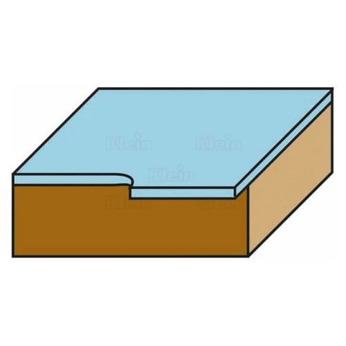 Fraise à Affleurer - Diamètre 19 Mm - Hauteur 25 Mm - Queue De 8 Mm Avec Roulement 5 Fraise à Affleurer - Diamètre 19 Mm - Hauteur 25 Mm - Queue De 8 Mm Avec Roulement – Image 3