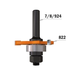 Arbre Porte Fraise CMT 822 Longueur 61 Mm - Queue De 8 Mm Avec Roulement 8 Arbre Porte Fraise CMT 822 Longueur 61 Mm - Queue De 8 Mm Avec Roulement -Elbe Soldes Magasin ensemble arbre et disque cmt big 2