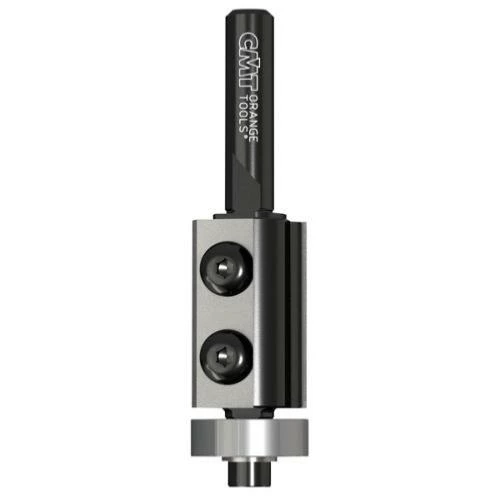 Fraise à Affleurer CMT à Plaquettes - Diamètre 16 Mm - Hauteur 30 Mm - Queue De 8 Mm Avec Roulement 3 Fraise à Affleurer CMT à Plaquettes - Diamètre 16 Mm - Hauteur 30 Mm - Queue De 8 Mm Avec Roulement