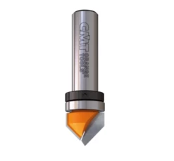 Fraise CMT à Rainurer En V 90° - Diamètre 19 Mm - Queue De 6 Mm Avec Roulement