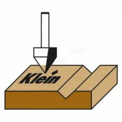 Fraise à Rainurer En V 90° - Diamètre 16 Mm - Queue De 6 Mm -Elbe Soldes Magasin fraise sistemi klein pour rainure en v big 19