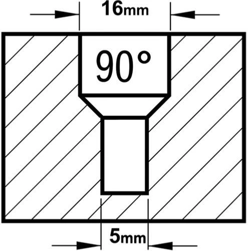 Fraisoir Bois 45° Avec Butée Queue 8mm, Diamètre 5 X 16 Mm - CMT Orange Tools 4 Fraisoir Bois 45° Avec Butée Queue 8mm, Diamètre 5 X 16 Mm - CMT Orange Tools – Image 2