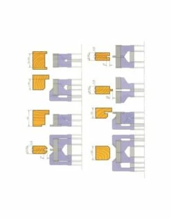 Coffret De Porte-Outils Multifonctions ELBE Alésage 50 Mm -Elbe Soldes Magasin porte outils bouvetage a plaquettes coffret de porte outils multifonction 2